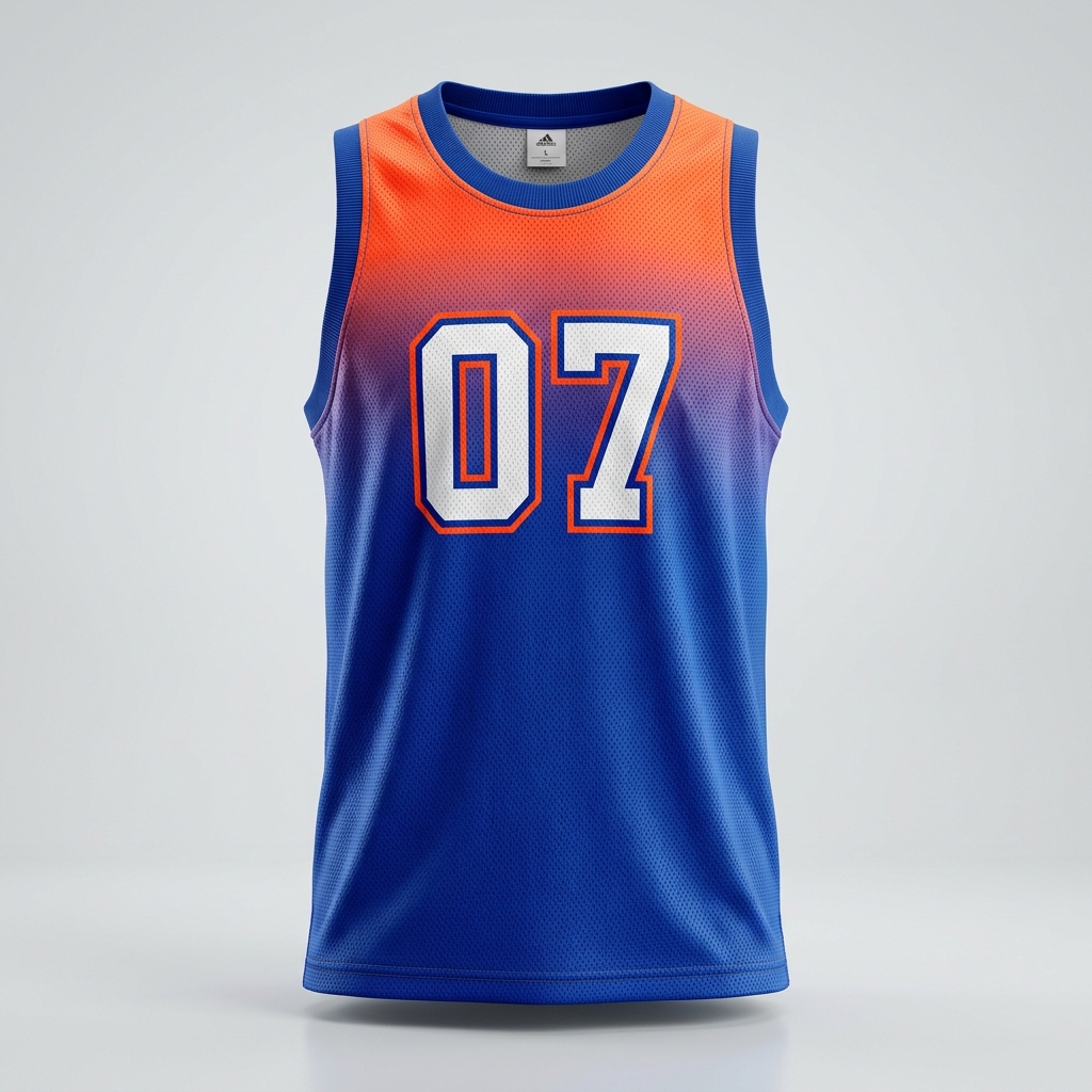 Jersey Basket Singlet Tanpa Lengan