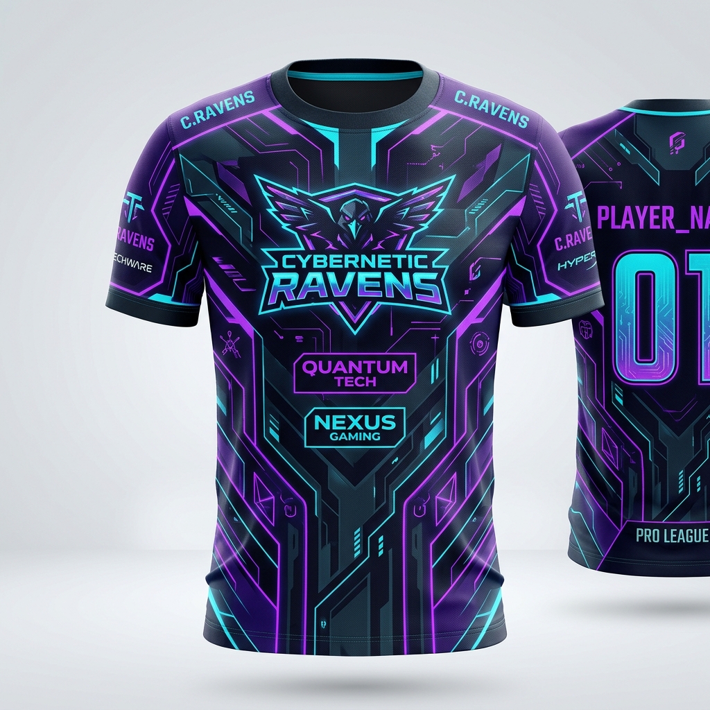 Jersey E-Sport & Gaming Full Sublim HD