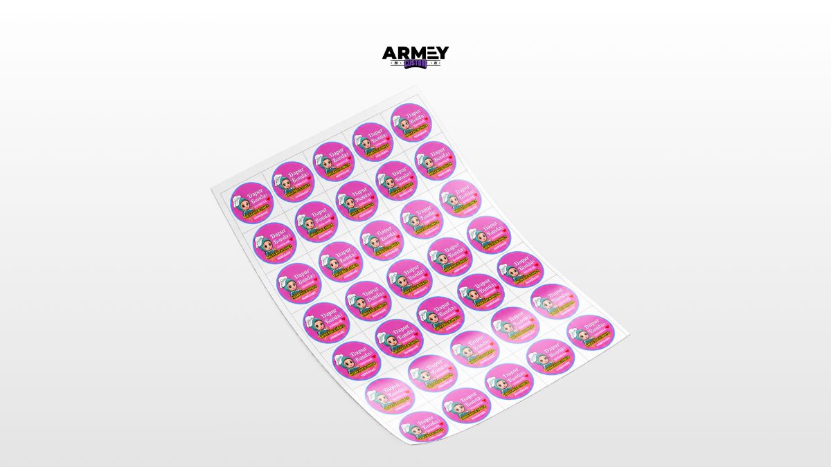 Stiker Vinyl Waterproof Anti-Air & Robek