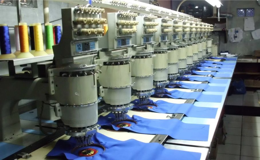 Proses Bordir Komputer Tajima ARMEY CUSTOM